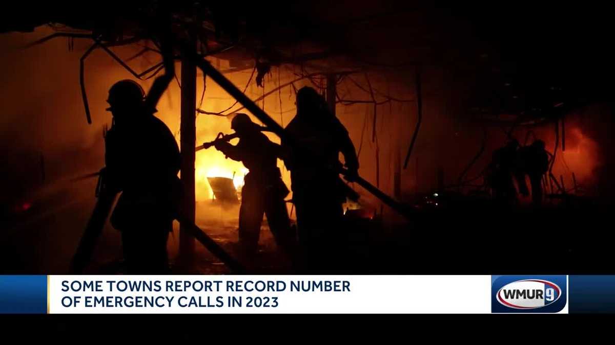 Calls for help to New Hampshire fire departments increased in 2023