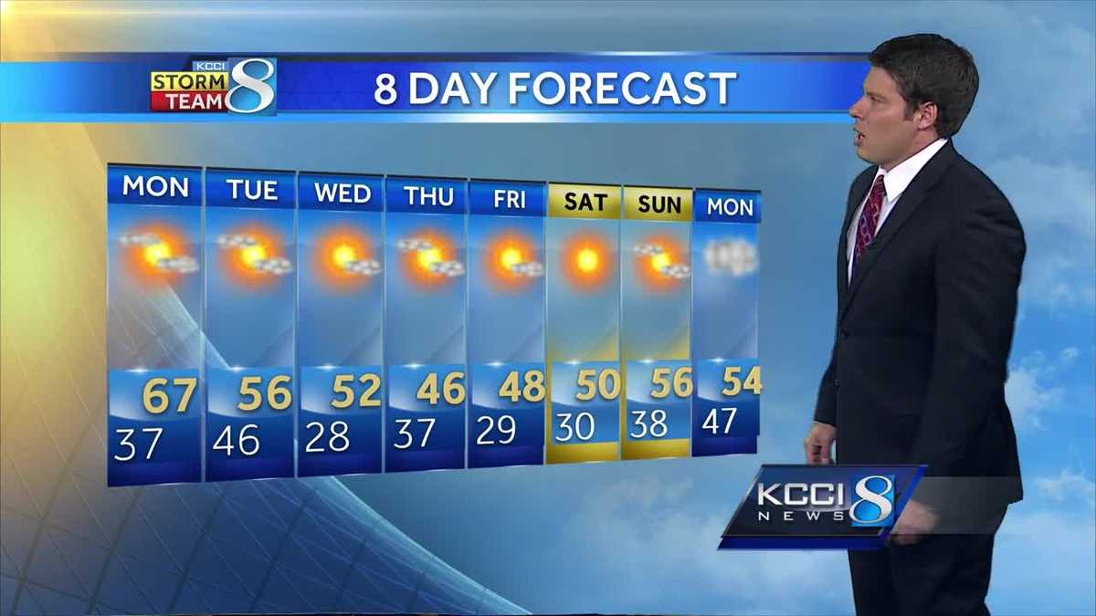 Videocast: Unusual warmth continues into the work week
