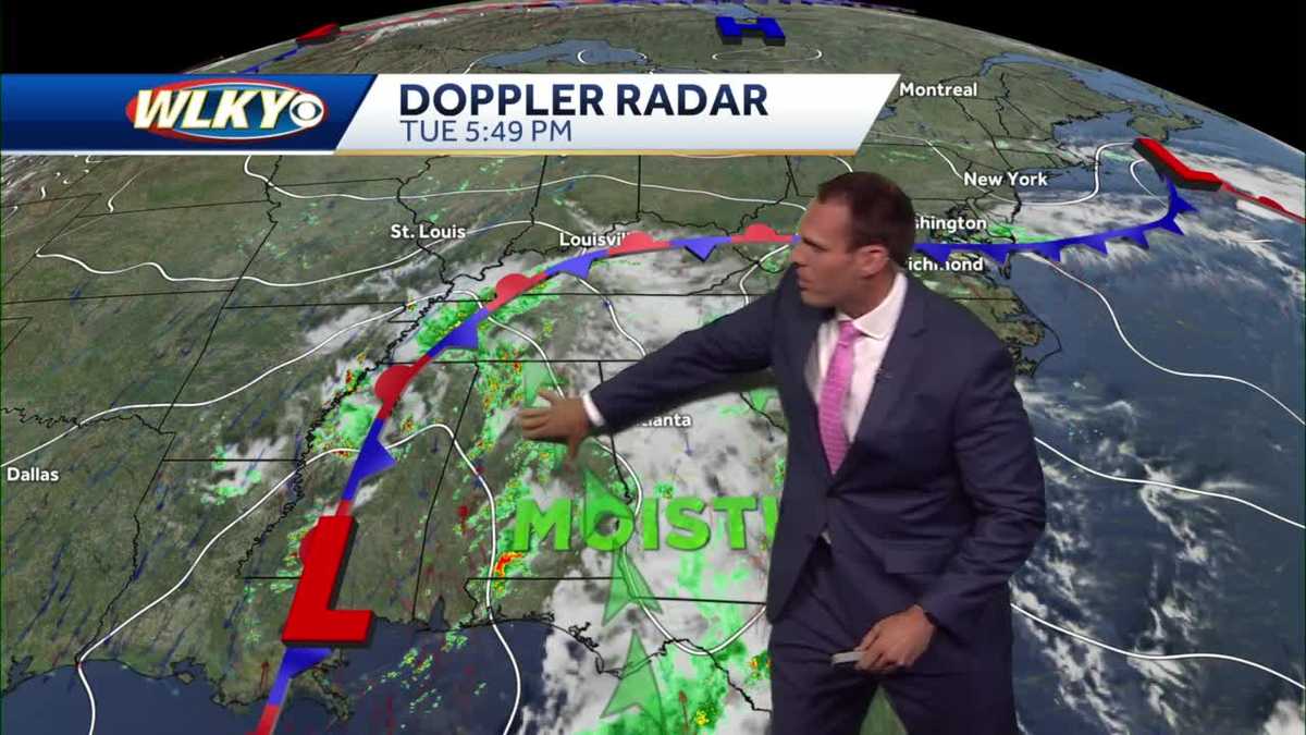 Rain and storm chances likely for Wednesday