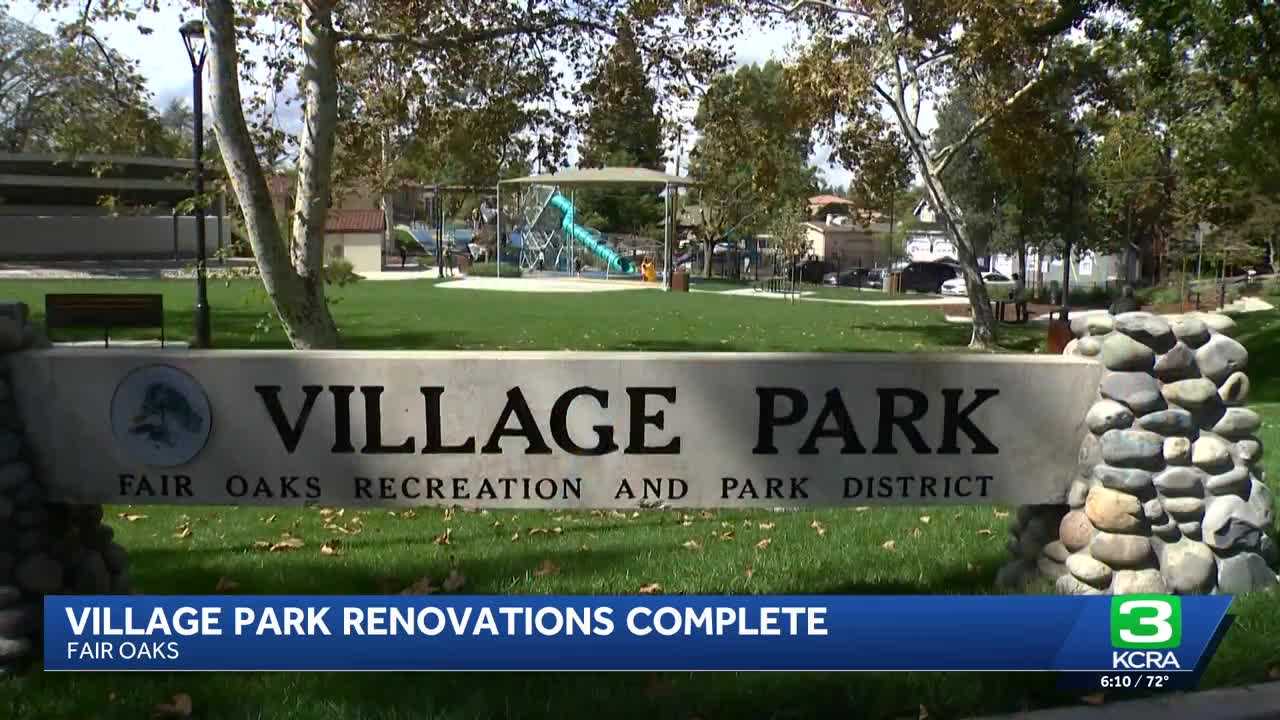 Village Park renovations in Fair Oaks complete thanks to Measure J funding