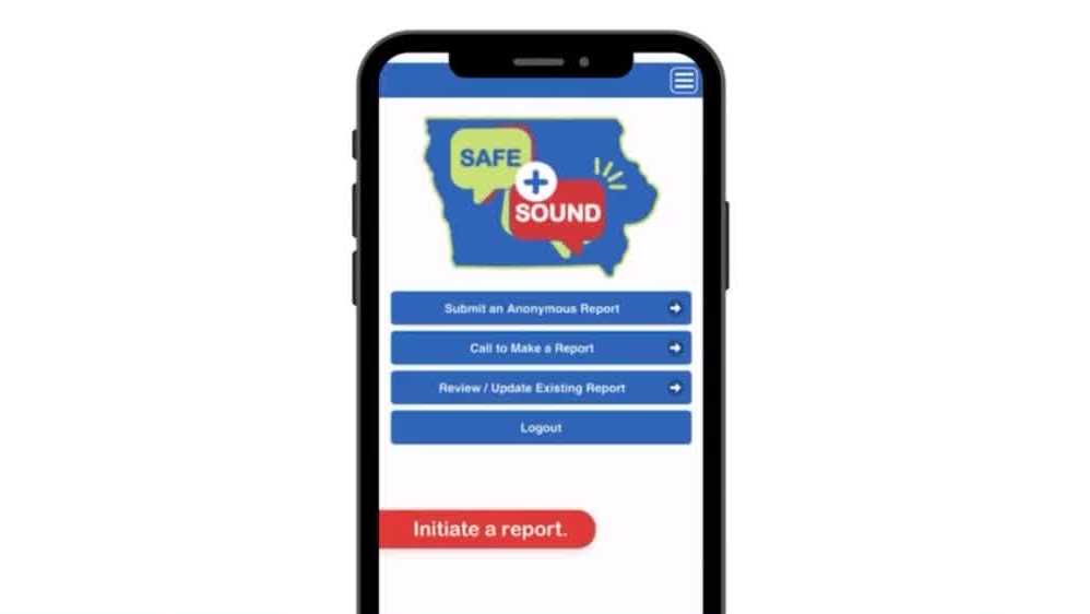 Safe+Sound Iowa How to use new app