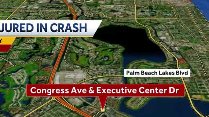 West Palm Beach officer crashes patrol car while responding to call