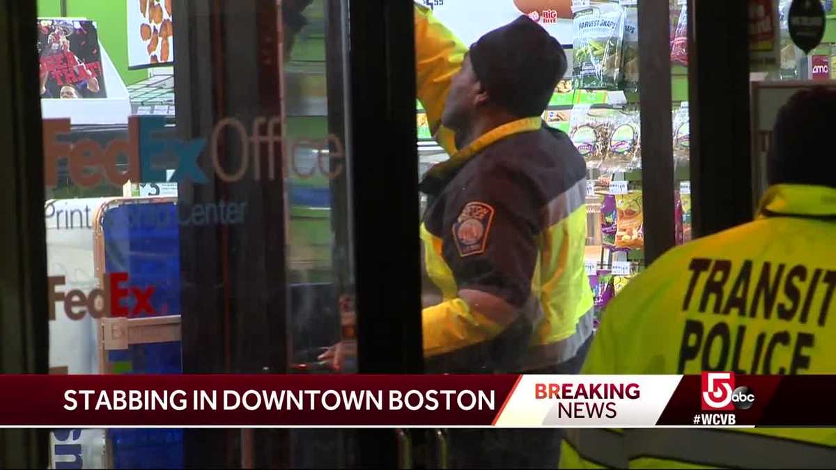 Man Stabbed In Boston