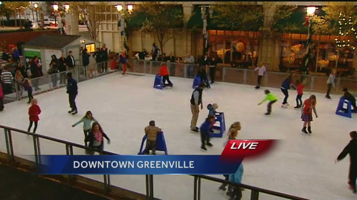 Ice on Main opens in Downtown Greenville
