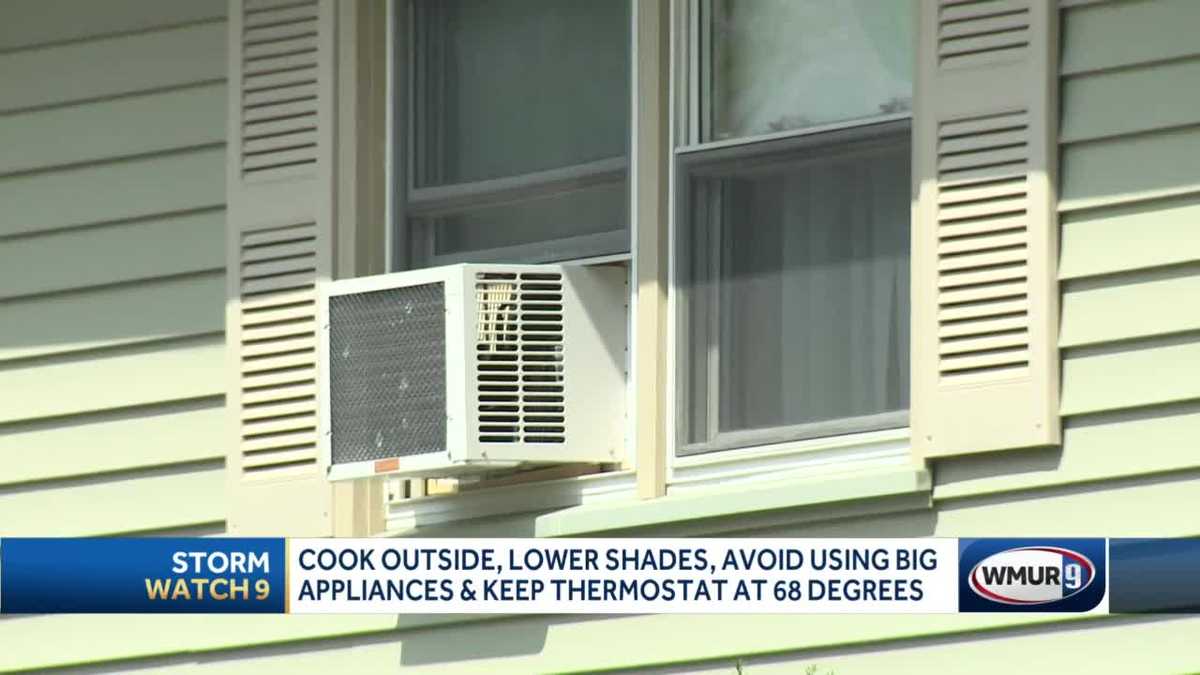 High heat stresses air conditioners, energy grid