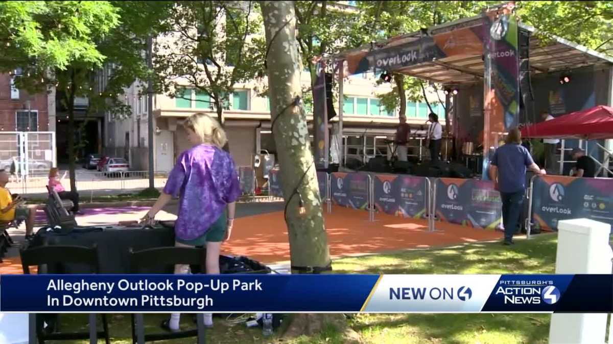 Allegheny County popup park opens with free concert series