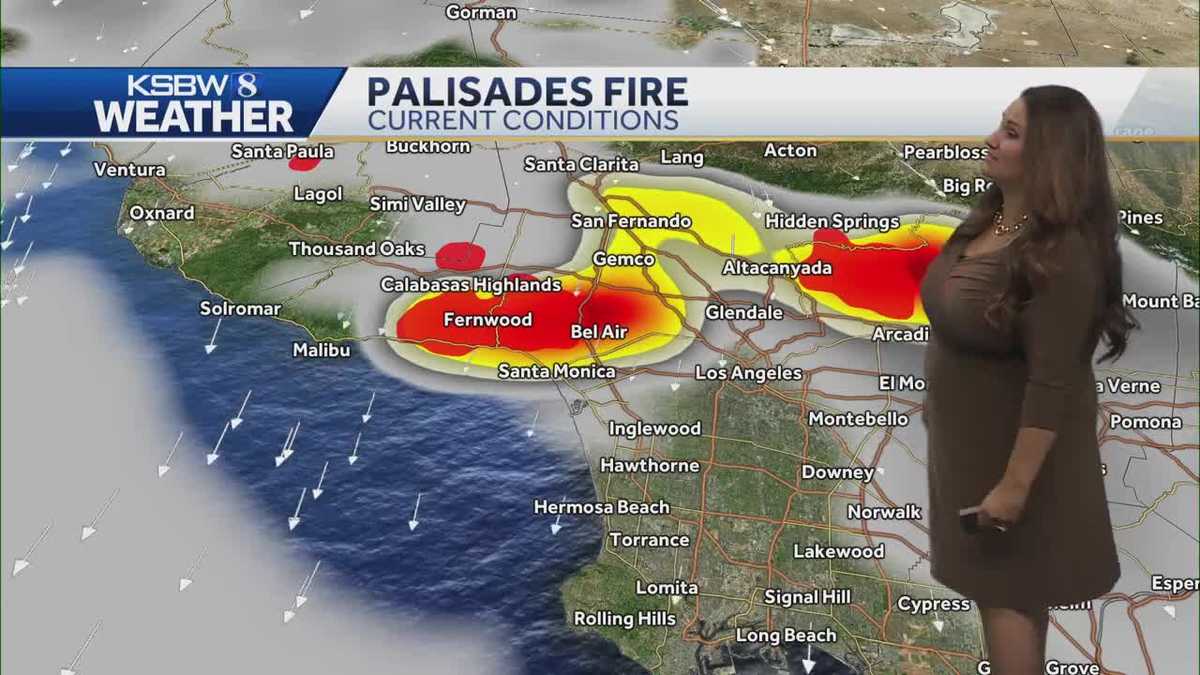 High fire risks will persist into next week in Southern California