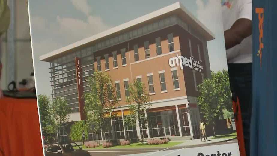 AMPED’s new tech and learning center coming along in west Louisville
