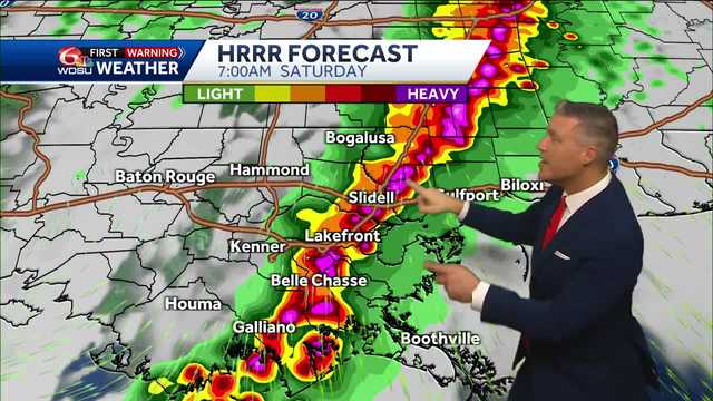New Orleans storm forecast rain flooding weekend high temps - Vimarsana News