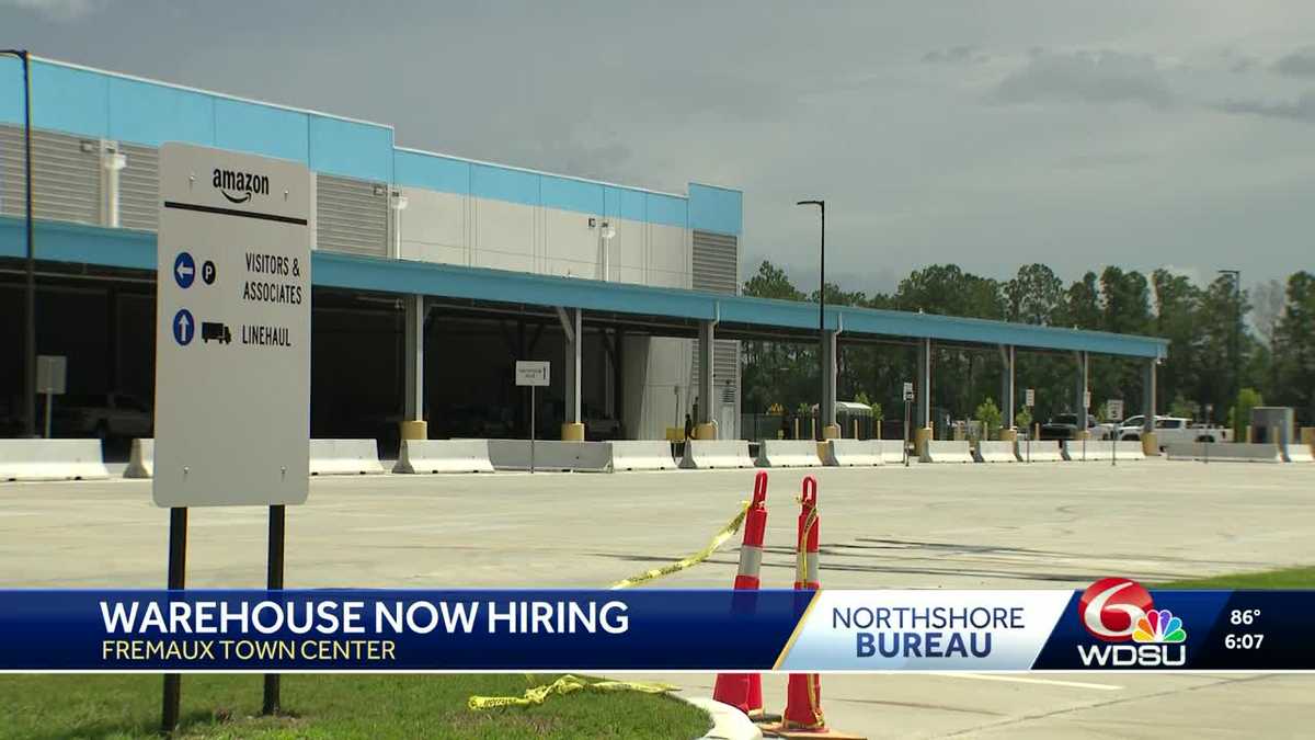 Slidell prepares for Amazon warehouse opening with job opportunities