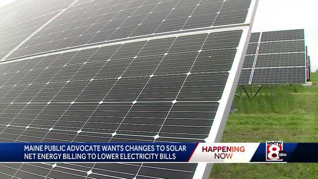 Maine's Public Advocate recommends changes in solar power law to save ratepayers money - Vimarsana News