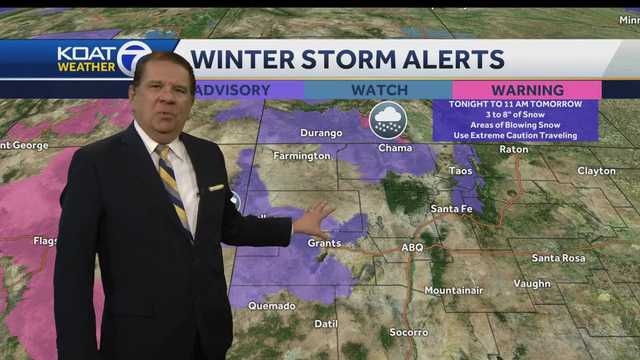Isolated snow Thursday night to increase over the weekend - Vimarsana News
