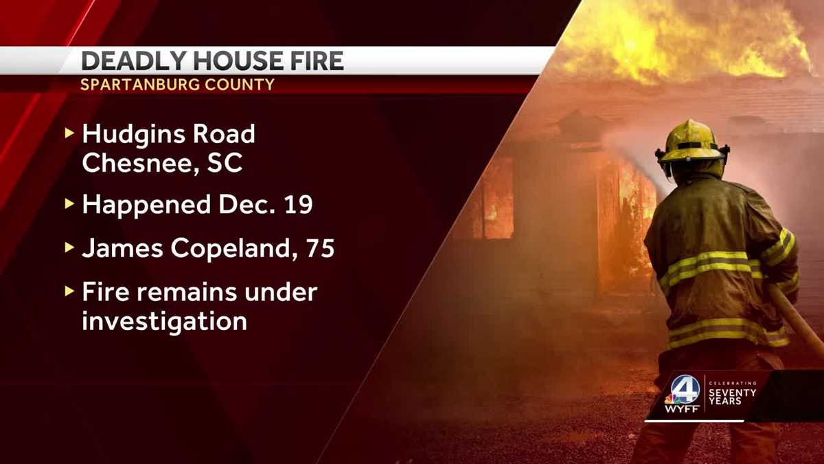 South Carolina: Coroner releases name of fire victim