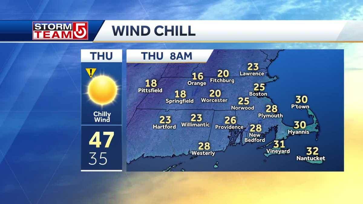 Video: Coldest air of the season arrives Wednesday night