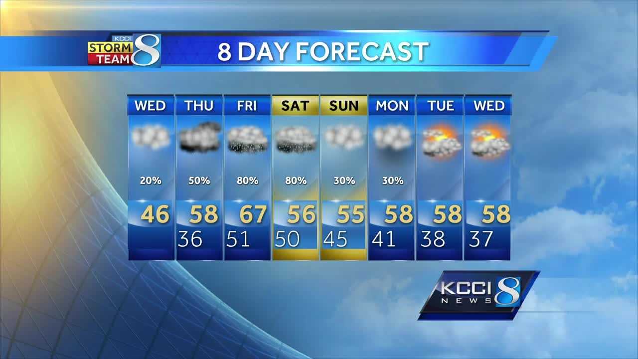 Videocast: Wet Weather Pattern Ahead