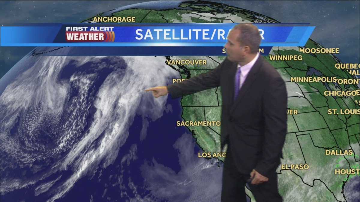 Sunshine may move out of NorCal as rain moves in