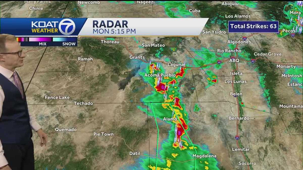 More monsoon storms in New Mexico before July 4 holiday
