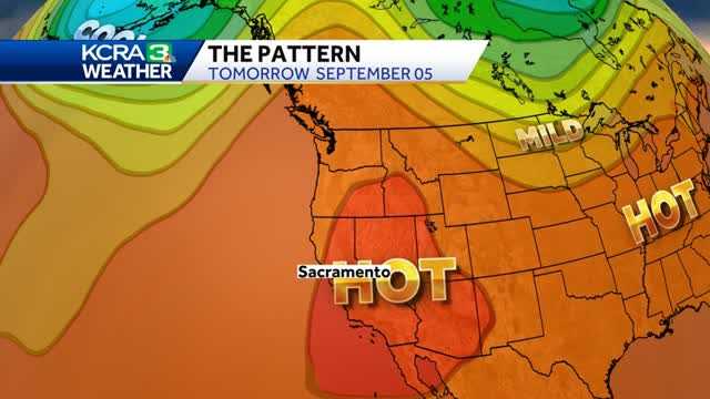 How long the triple digit heat will linger in Northern California