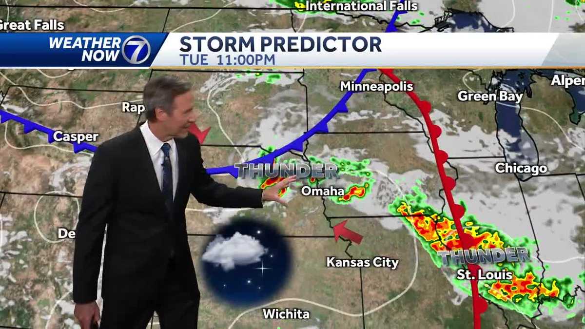 Storms in the forecast, flooding in Omaha a concern to Thursday