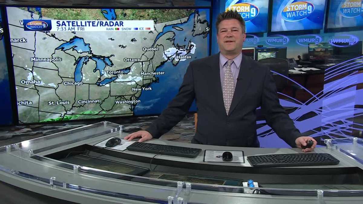 NH forecast video Temperatures fall to start weekend