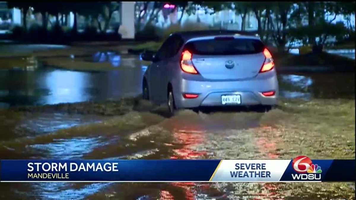 Heavy rains leave some businesses flooded in St. Tammany