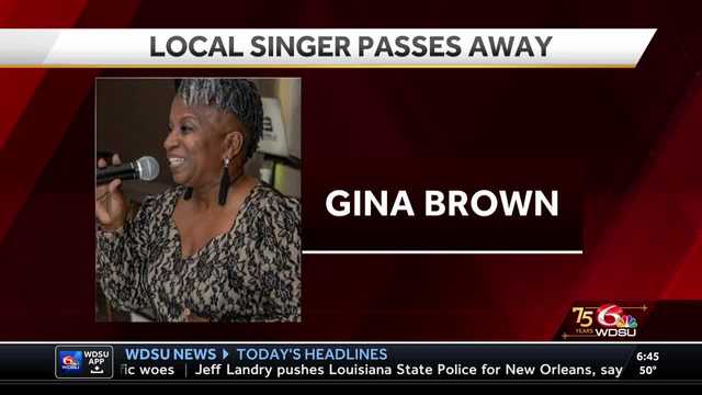 New Orleans Gina Brown dead - Vimarsana News