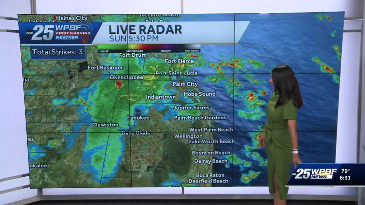 Widespread Showers, Tropical Invest 97L Nears Atlantic Development