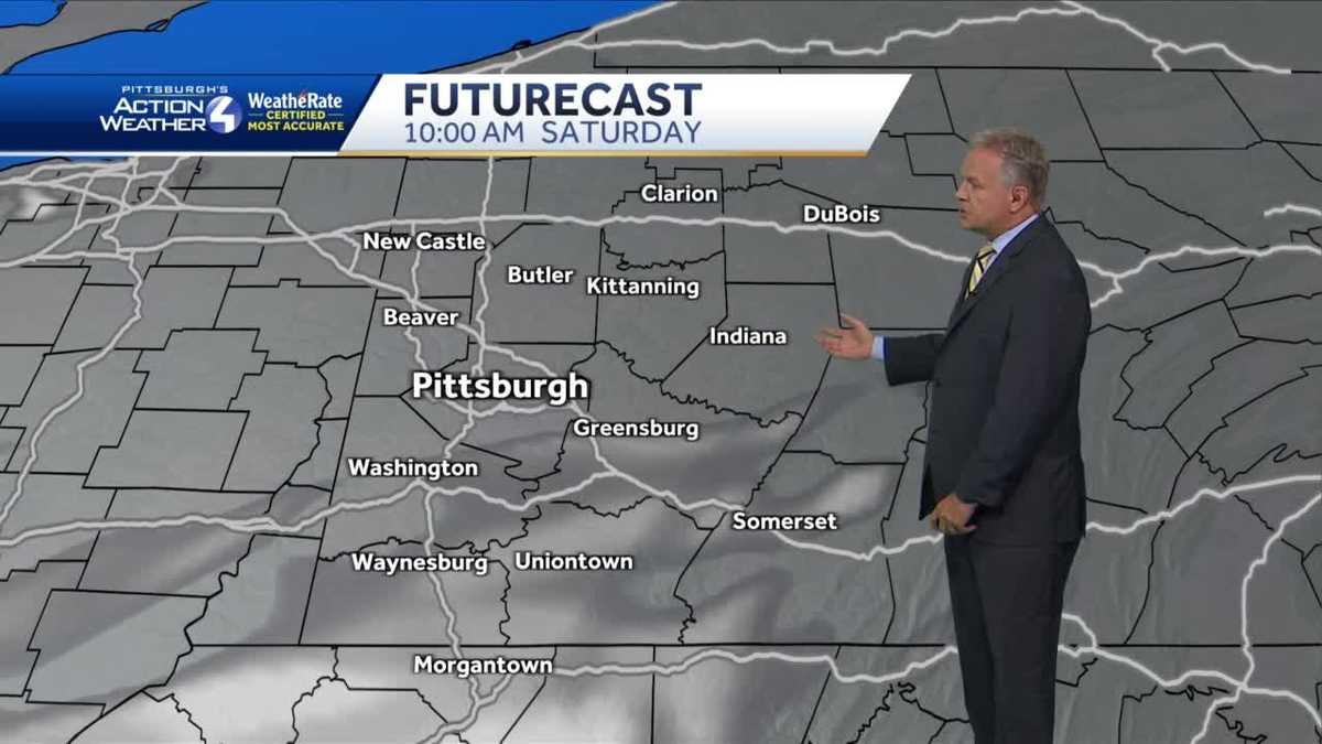 Pittsburgh weather: Sunshine and seasonal temperatures