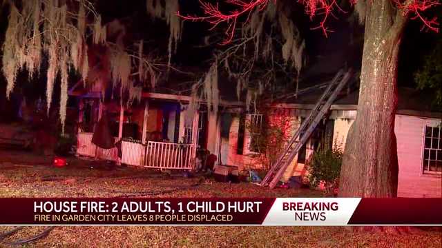 OVERNIGHT: Garden City house fire displaces 8 people - Vimarsana News