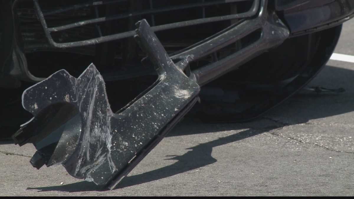 Concrete Falls From Bluemound Road Overpass