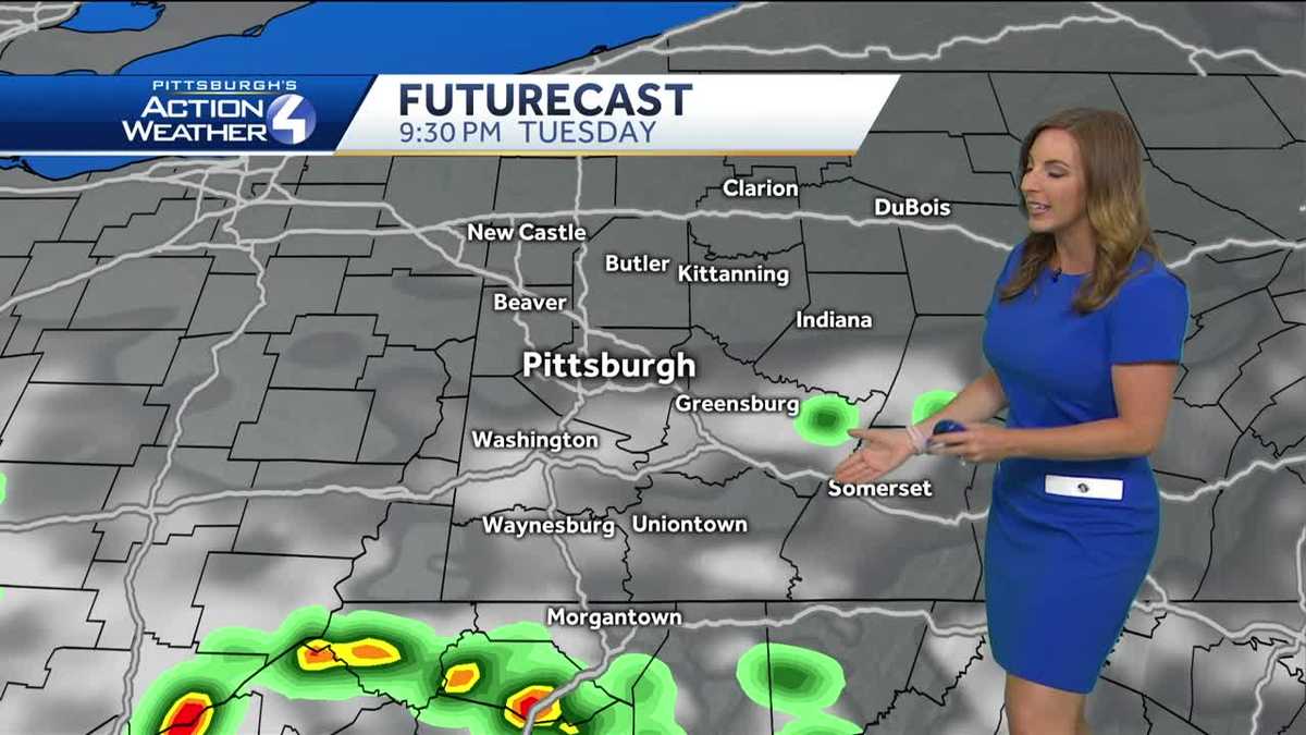 Isolated thunderstorms on the way