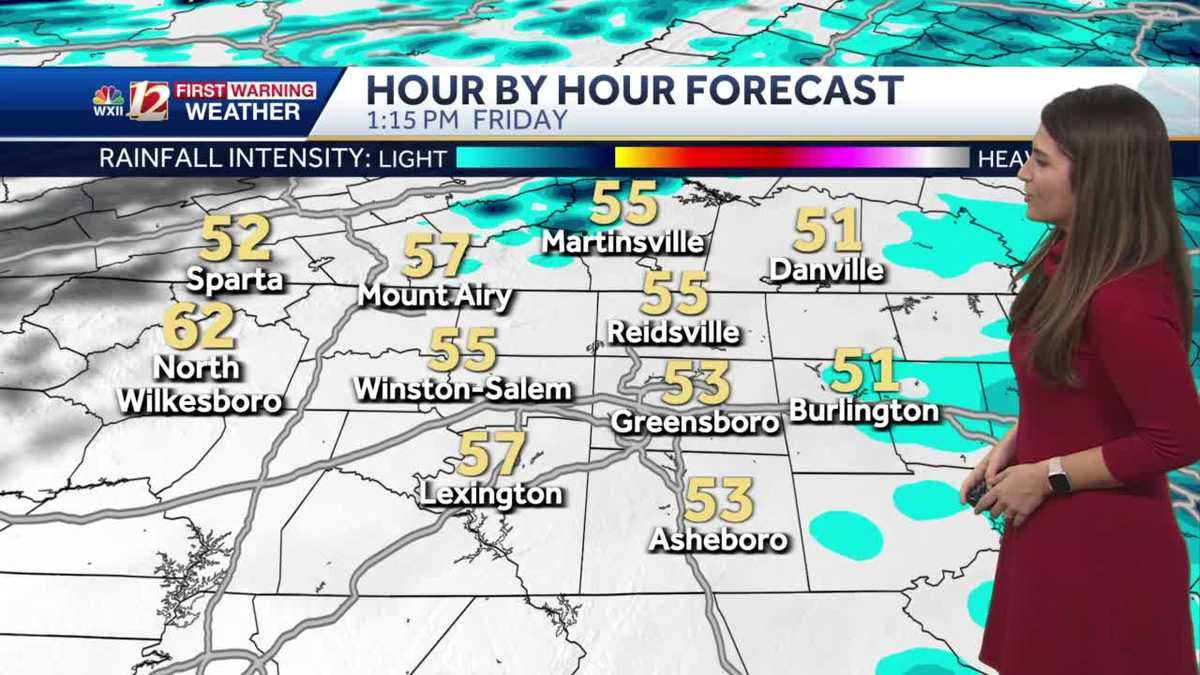 WATCH: Cool Thursday, Rain Overnight Into Friday Morning
