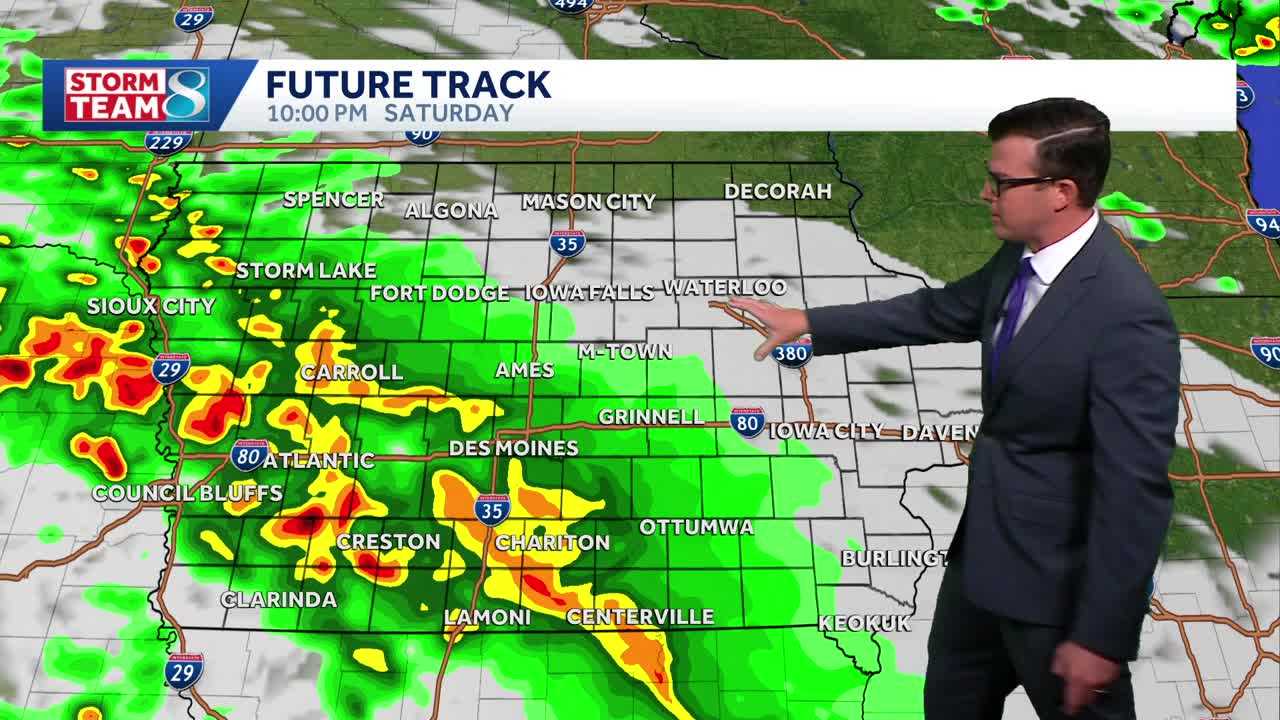 Iowa weather: Tracking rain chances for Father’s Day Weekend