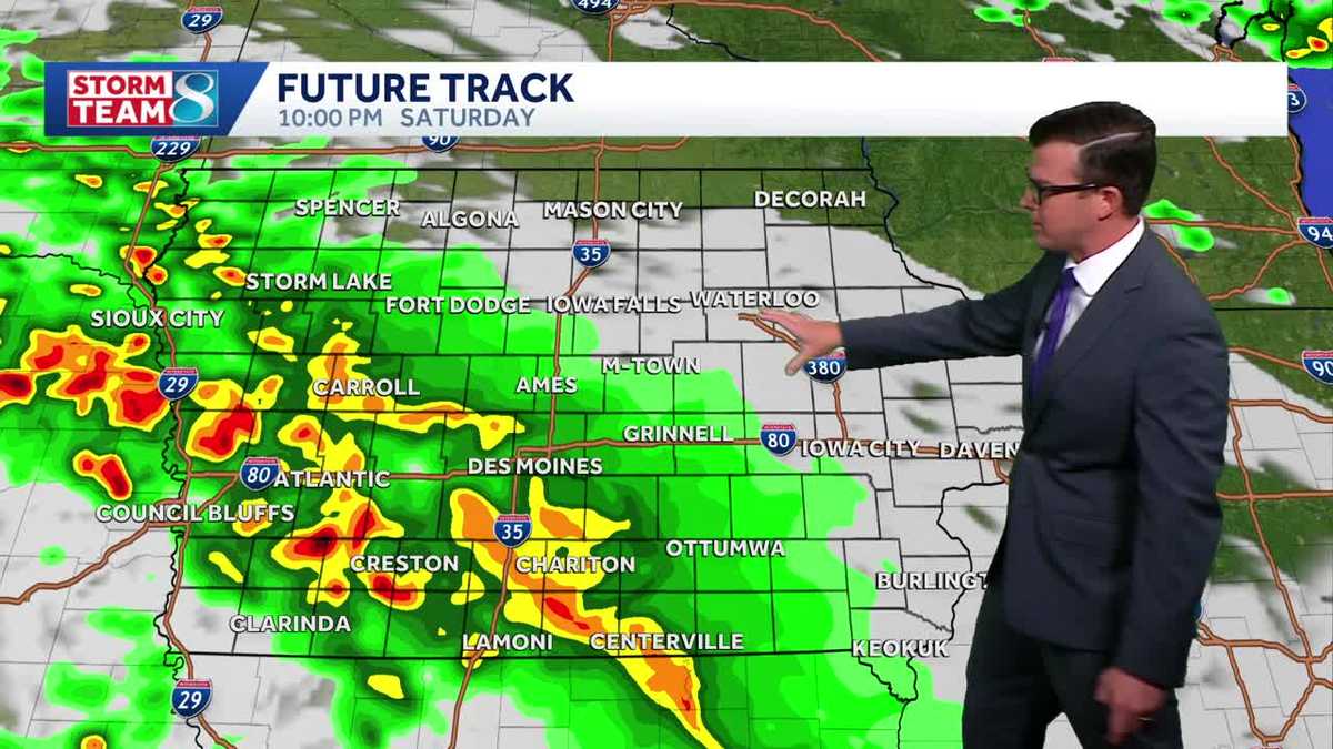 Iowa weather: Tracking rain chances for Father’s Day Weekend