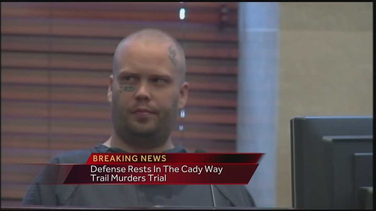 Both sides rest in Cady Way Trail murder trial