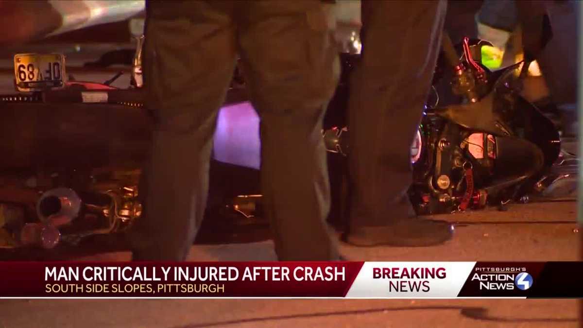 Man critically injured after crash in South Side Slopes