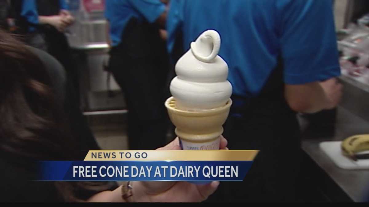 Dairy Queen celebrates anniversary with free cone day