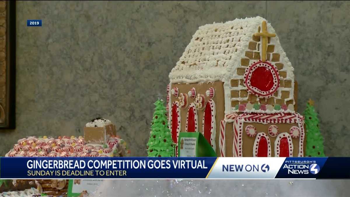 City of Pittsburgh's 18th annual gingerbread competition moves online