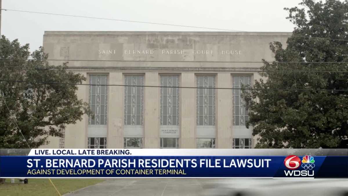 St. Bernard Parish lawsuit Port NOLA container terminal