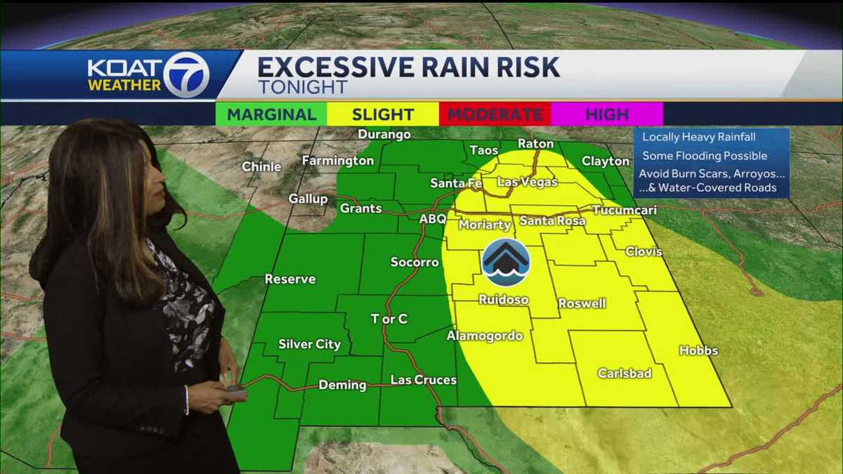 New Mexico forecast: Monsoon rain Thursday before July 4 holiday