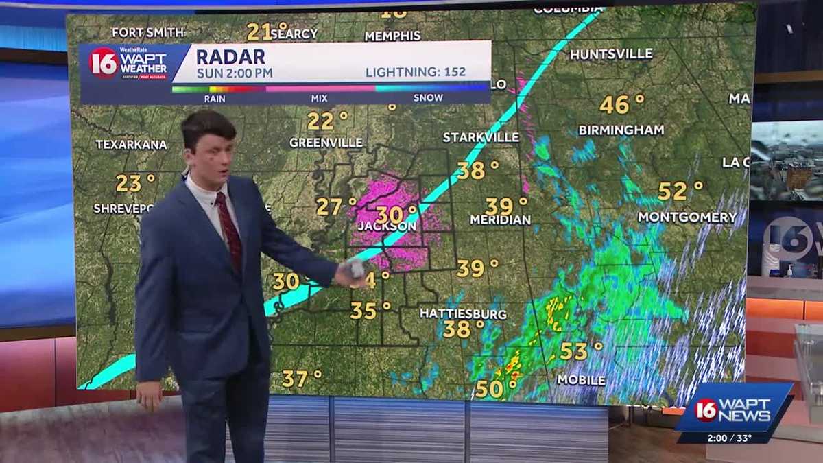 Temperatures dropping after winter storm moves out