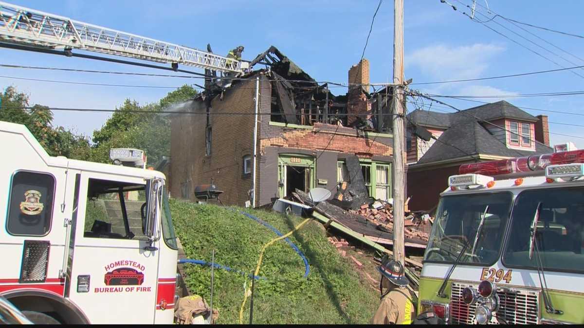 Fire destroys home in Duquesne