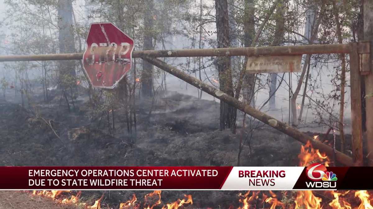 Merryville Beauregard mandatory evacuation fire
