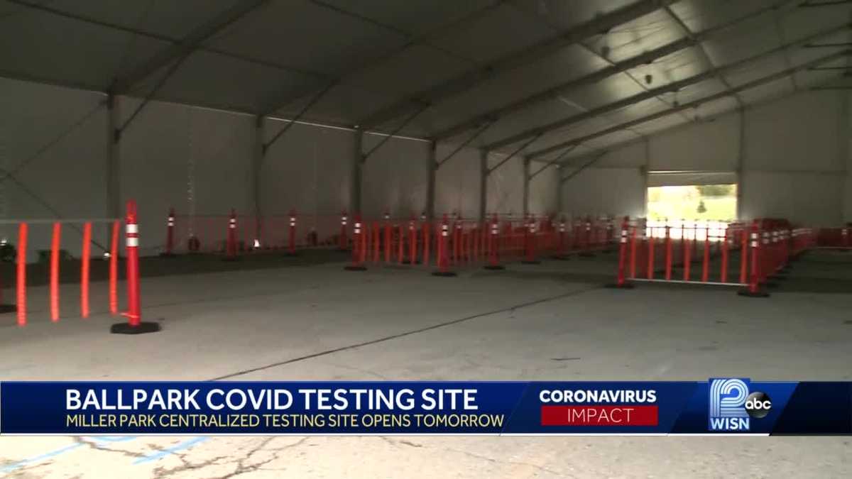 Miller Park coronavirus testing site opens Monday