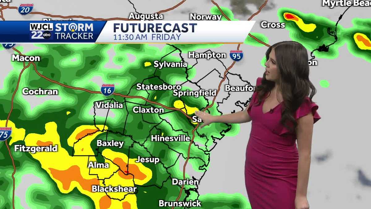 Storms bring heavy rain; but the weekend won't be a washout - WJCL