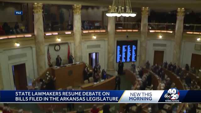 Arkansas lawmakers resume debate - Vimarsana News