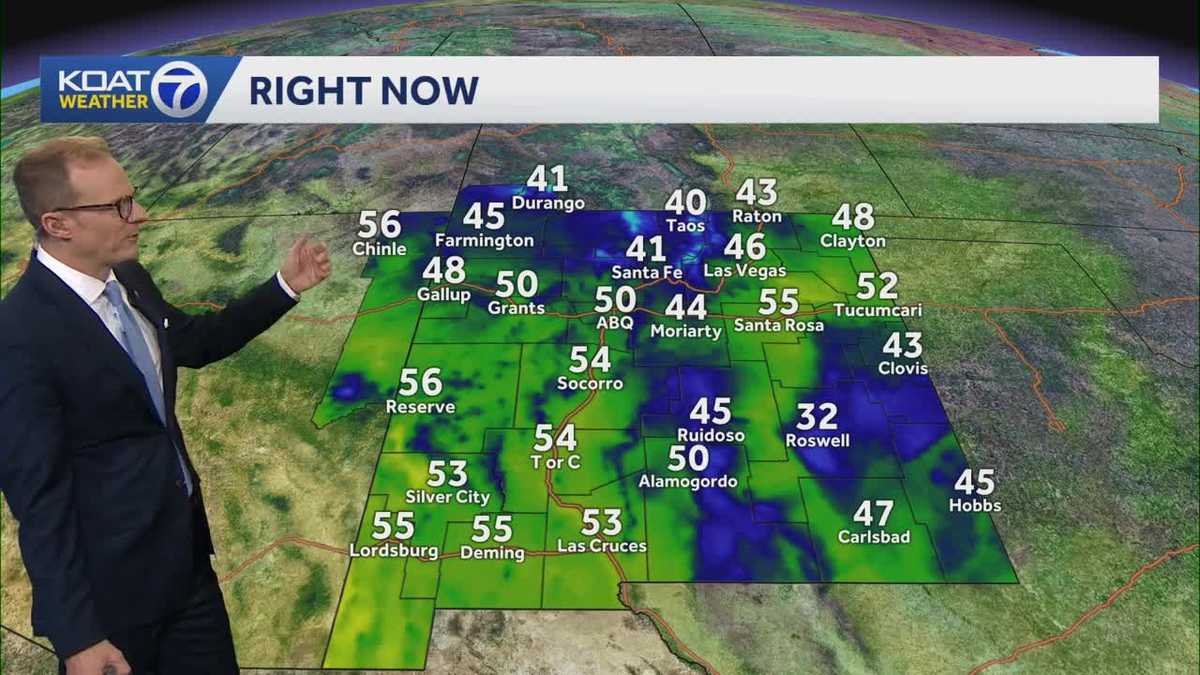 Calmer trend with gusty wind for some in New Mexico