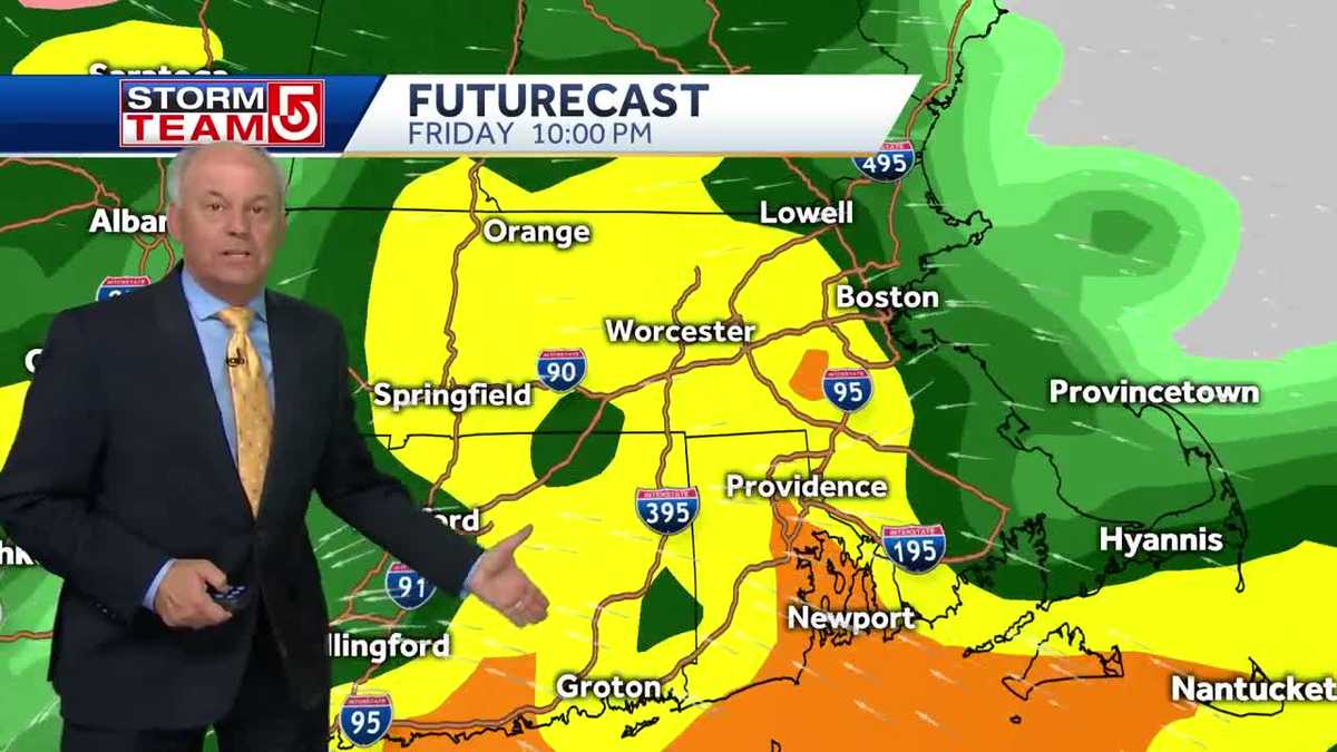 Video Next storm will impact Friday night plans