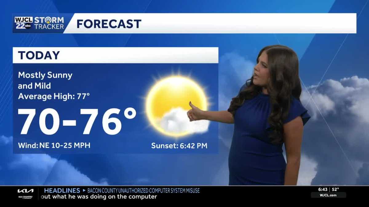 Saturday starts cool before temperatures warm next week