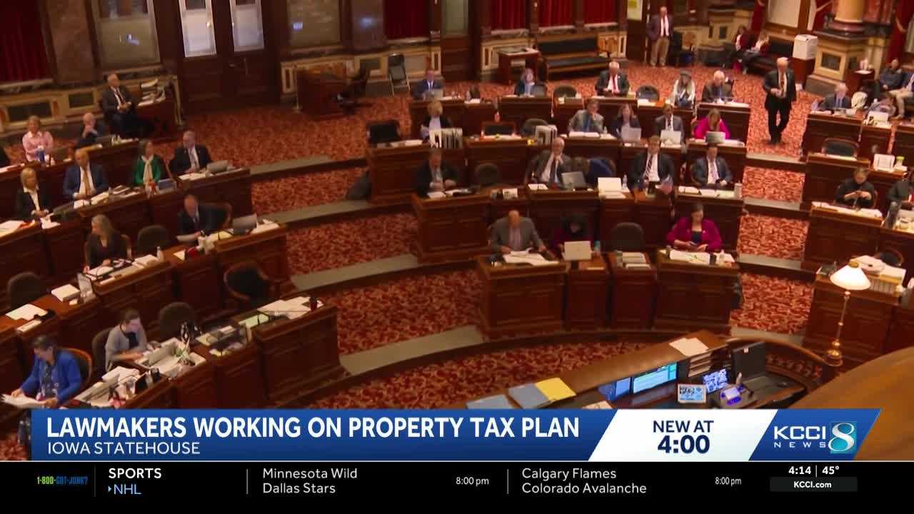 Iowa lawmakers face tight deadline to address property tax plan and state budget